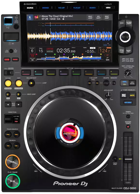 Alquiler Pioneer DJ CDJ-3000 en Valencia