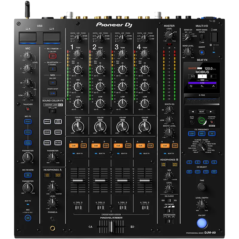 Alquiler mesa de mezclas Pioneer DJ DJM-A9 en Valencia