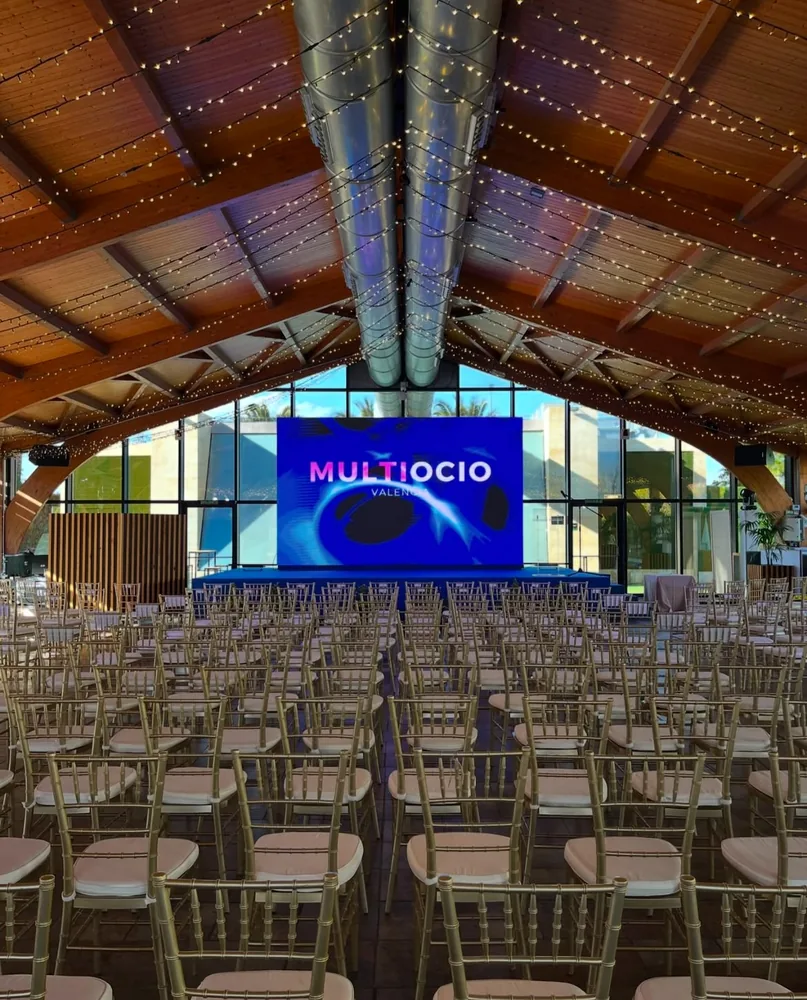 Eventos corporativos con producción audiovisual en Valencia — Multiocio