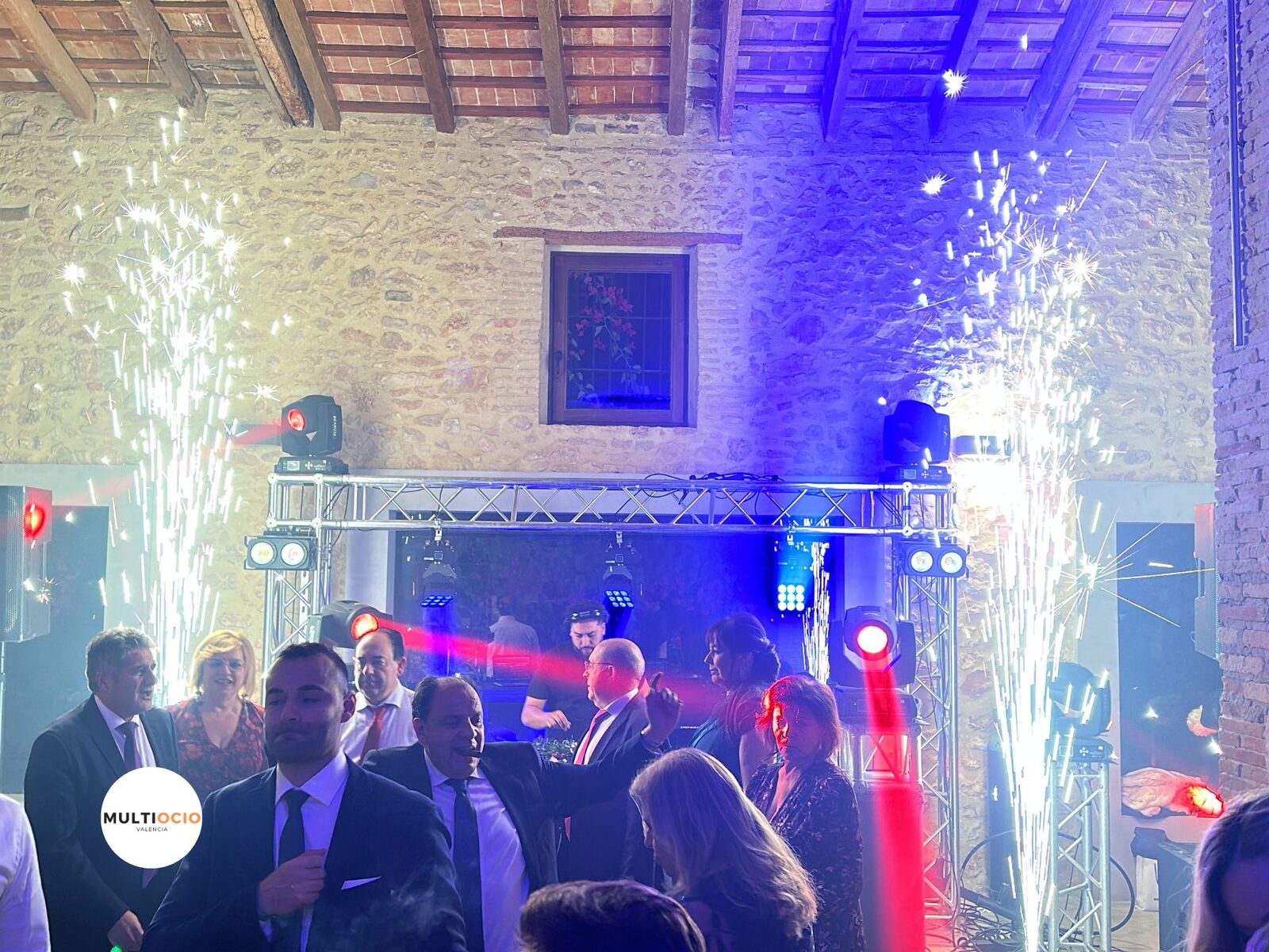 Hora loca con chispas sparkular para boda en Valencia